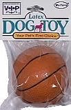 Vo-Toys Latex Basketball Dog Toy