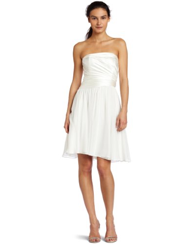 Suzi Chin Women's Strapless Dress,Diamond,14