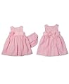 Carter's Baby Dress, Baby Girls Rosettes Dress pink 12 months
