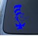 All Products : CAT IN THE HAT - Dr. Suess - Car, Truck, Notebook, Vinyl Decal Sticker #1007 | Vinyl Color: Blue