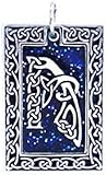 Celtic Letter "A" Pewter Pendant Necklace