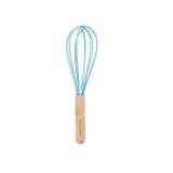 Review Ciroa  / Ciroa Miniamo Pastels Pale Blue Silicone Whisk with Wooden Handle