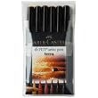 Faber-Castell PITT Artist Brush Pen Terra Wallet (167106) 6 Terra Color brush pens 184, 186, 189, 180, 169, 177