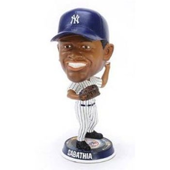 C.C. Sabathia New York Yankees MLB Big Head Bobble (Quantity of 1)