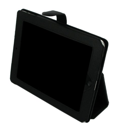 Roocase Black Dual Station Folio Case for Ipad Roocase Black Dual Station Folio Case for Ipad