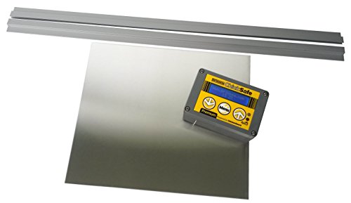 ... Premium Automatic Chicken Coop Door Opener And Door Kit, Grey/yellow