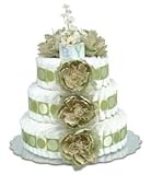 Bloomers Baby Sage Green Peonies