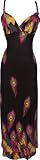 Peacock Print Summer Maxi Dress Sundress Junior and Junior Plus Size