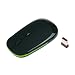 Kinobo Wireless Slimline USB Mouse For Laptops/Desktop PC XP/Vista/Windows 7 (green detail)