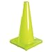 Traffic Cone, 28 In.Fluorescent Lime