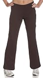 Russell Athletic Women's Luxe Layer Pant, Chocolate Mousse, Medium