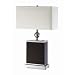 Retro Style Table Lamp in White [Set of 2]