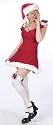 Sexy Red Elf Christmas Costume - Women's Size Medium/Large 10-14