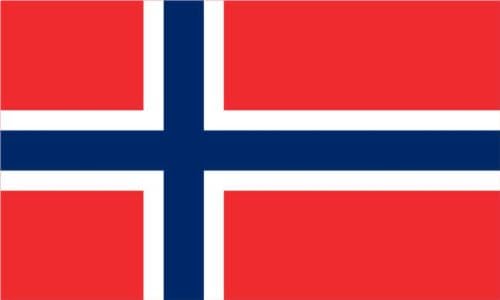 noruega Noorwegen Norway Norvège Norvegia flag banner flagge drapeau bandiera...