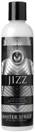 Master Series Jizz Water Based Lube, Semen Scented, 8.5 Ounce