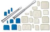 Osteotome Guards - 25.4mm x 25.4mm, blue, 50 Unit / Case
