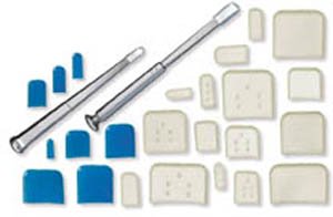 Osteotome Guards - Assorted sizes, blue - 50 each