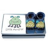 Babygro & Shoes - Little Monster Gift Set (6-12 months)