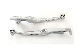 1990- 2007 Suzuki Intruder 800 1400 1500 Boulevard S50 S83 C90 Billet Aluminum Chrome Brake and Clutch Skull Hand Grips Levers Left and Right One Pair Motorcycle