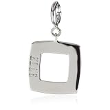 ELLE Jewelry Charms Truth Open Square Sterling