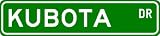 KUBOTA Street Sign ~ Personalized Family Lastname Sign ~ Gameroom, Basement, Garage Sign **
