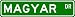 MAGYAR Street Sign ~ Personalized Family Lastname Sign ~ Gameroom, Basement, Garage Sign ** ALUMINUM