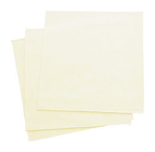 The Organic Handkerchiefs Company Set of Organic Cotton Flannel Handkerchiefs, Small, Natural