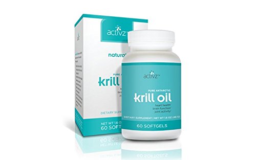 Activz - Pure Antarctic Krill Oil - 60 Softgels - 2015 Formula Activz - Pure Antarctic Krill Oil - 60 Softgels - 2015 Formula