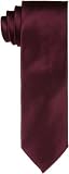 Calvin Klein Men's Malte Satin Solid Slim Tie