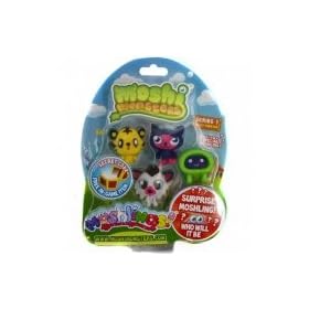  Moshi Monsters Moshlings Toys Mini Figure 5Pack
