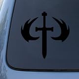 HALO EMBLEM - Vinyl Decal Sticker #A1450 | Vinyl Color: Black
