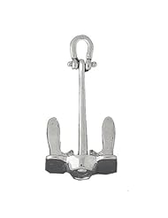 Clevereves 14K White Gold Pendant 3-D Anchor 14.2 - Gram(s)