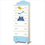 Azur Savana Line Hippo Tall Chest of Drawers