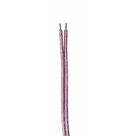 Coleman Cable 94612 12 2 Premium Parallel Zip Speaker Cable, 150-Volt 12-AWG 2-Conductor 250-Feet Spool, Clear by Coleman Cable