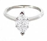 EGL Certified 5.01ct G/VS1 Marquise Cut Diamond Engagement Ring in Platinum