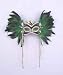 Std Size Adult Mardi Gras Green/Purple Venetian Mask