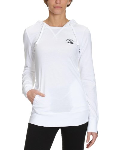 Nike Damen Pullover Endourance Hoody, white/dark obsidian, XL Preisvergleich