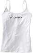 WYOMING - State-series - White Women's / Girls Camisole (Girlie / Babydoll)