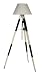 Authentic Models SL016 Surveyors Tripod Lamp Black/Ivory