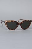 Replay Vintage Sunglasses The Stud Cat Sunglasses in Tortoise,Sunglasses for Women, One Size,Tortoise 315geJuEK%2BL. SL160 Replay Vintage Sunglasses The Stud Cat Sunglasses in Tortoise,Sunglasses for Women, One Size,Tortoise