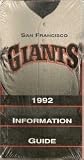 San Francisco Giants 1992 Media Guide