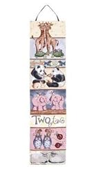 "Noah's Ark" Baby Nursery Bell Pull Tapestry Wall Hanging 8" x 32"