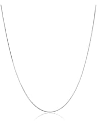 Duragold 14k Solid Gold Box Chain Necklace (.50mm)