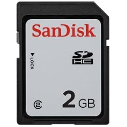 SanDisk 2GB SD Memory Card (SDSDB-2048, Bulk Package)