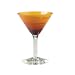 Joseph Abboud Ventana Open Stock Toffee Swirl Martini Glass