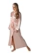 Women's Classic Long Satin Robe