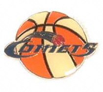 Houston Comets WNBA Basketball Pin