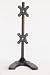 Vertical Freestanding Dual/Two LCD Monitor Stand Holds up to 24