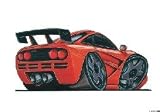 MCLAREN F1 GTR KOOLART image ceramic mug 384