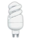 Produkt-Bild: Energiesparlampe GU9 7W - passend f&uuml;r G9-Sockel